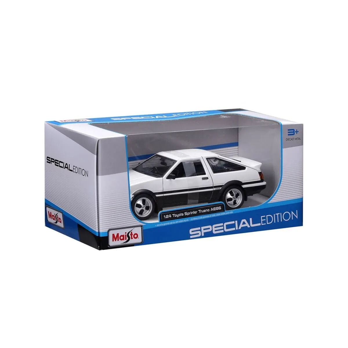 Maisto 1/24 Toyota Sprinter Trueno AE86 Model Araba — görsel 6