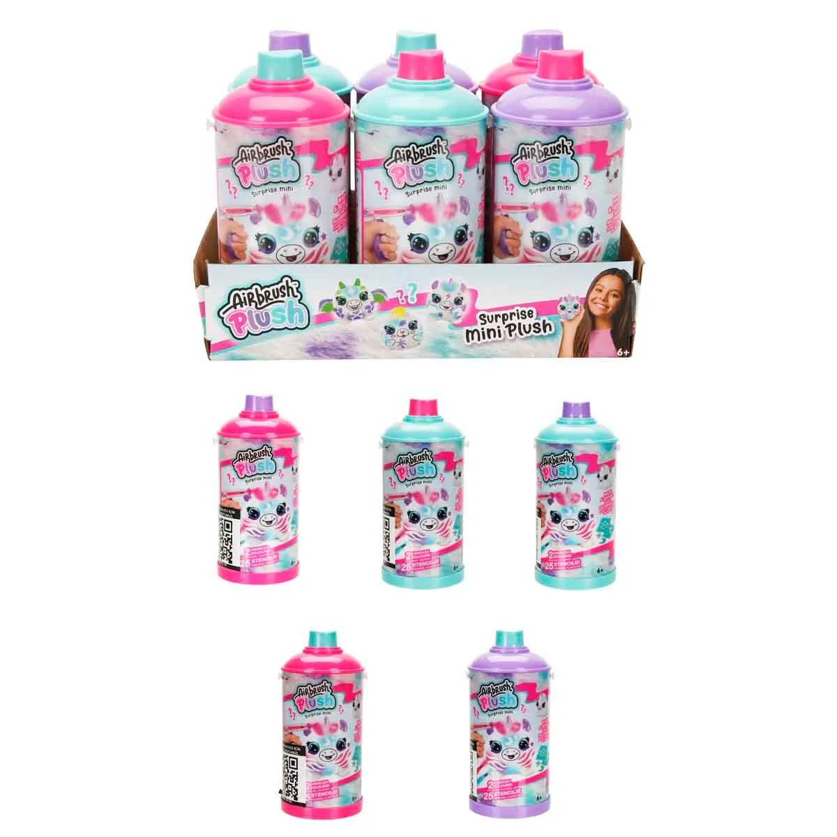 SUN-CNL-HOBİ SET AIRBRUSH PLUSH MY STERY MINI PLUSH