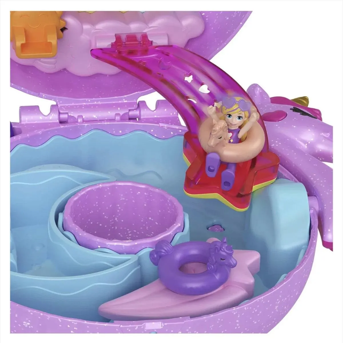 Polly Pocket Unicorn Temalı Oyun Seti — görsel 3