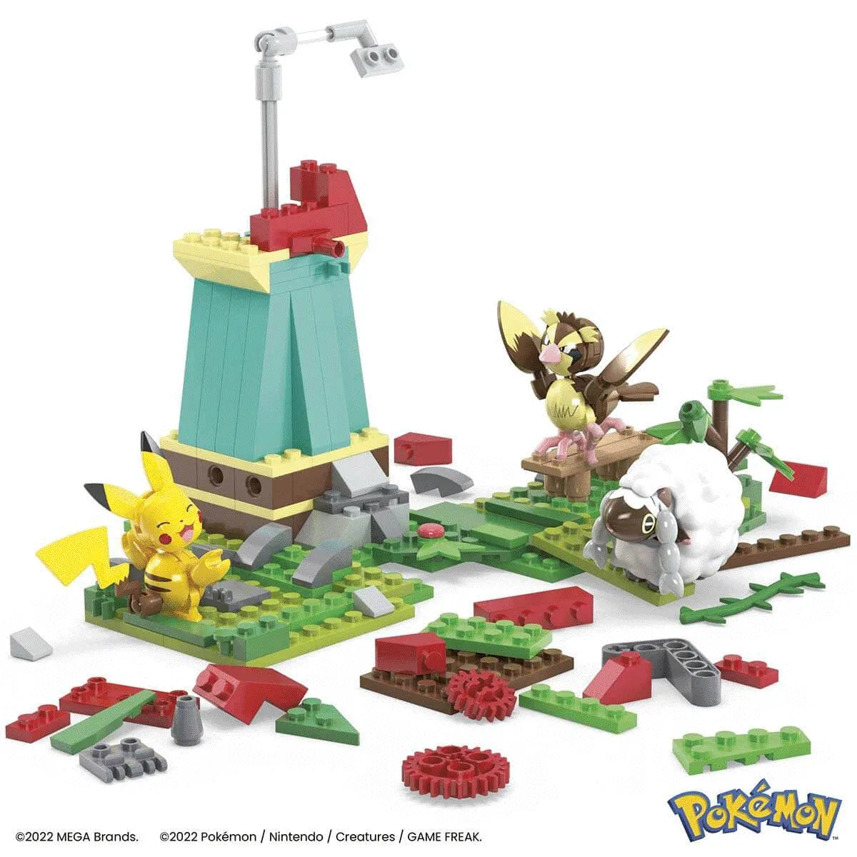 MEGA™ Pokémon™ Countryside Windmill - Yel Değirmeni Kasabası Seti 240 parça +7 yaş — görsel 3