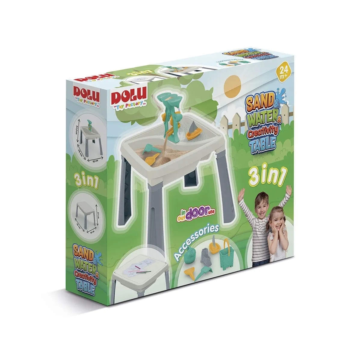 Su Kum Yaratıcılık Masası -Dolu