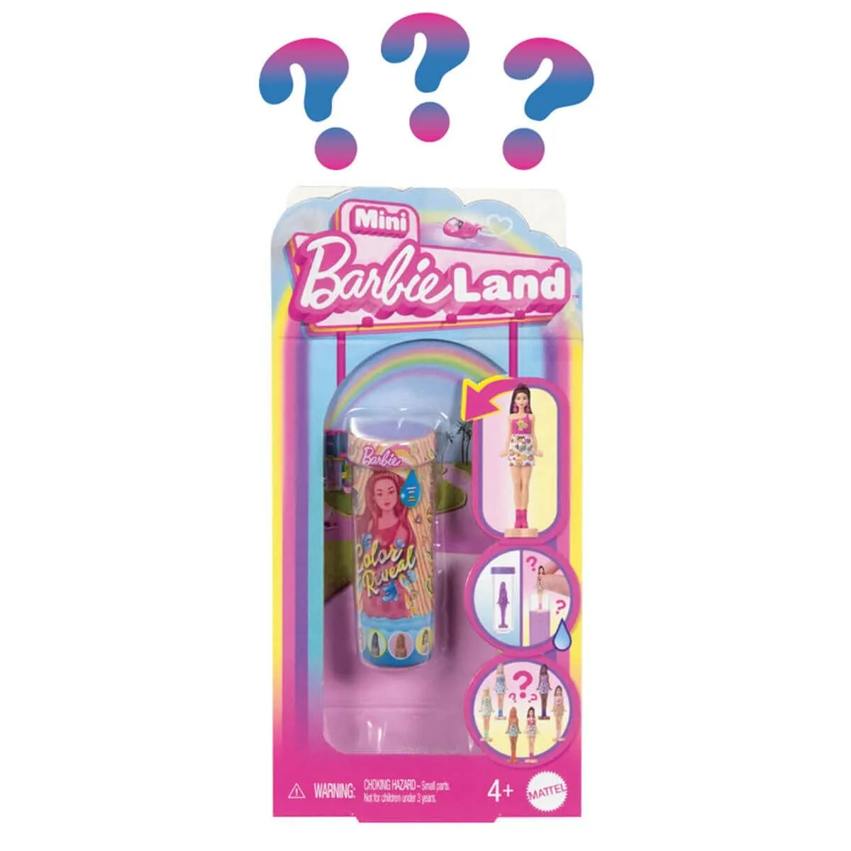Mini Barbieland Color Reveal Sürpriz Bebek