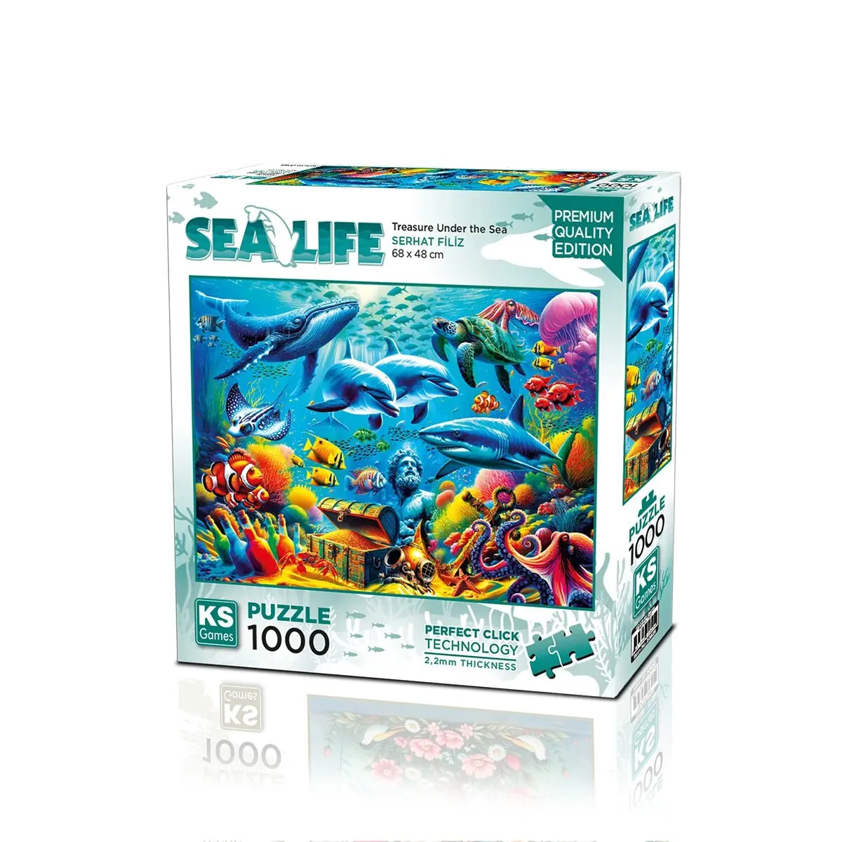 PUZZLE 1000 Treasure Under the Sea