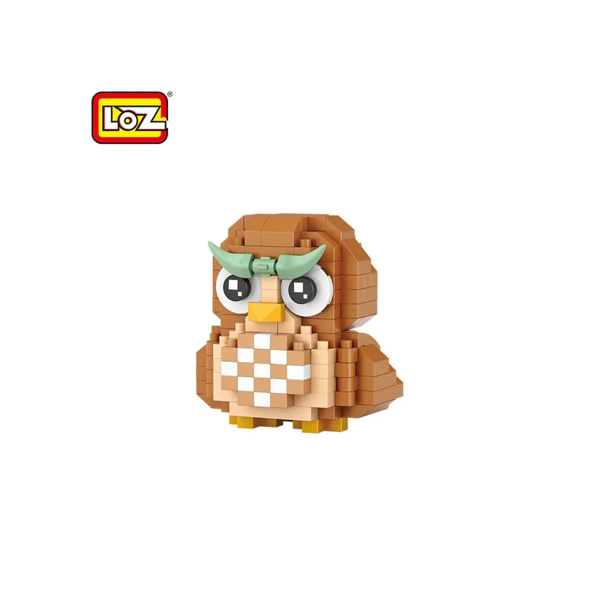 LOZ Blok Mini Poşet 180 Parça Baykuş — görsel 3