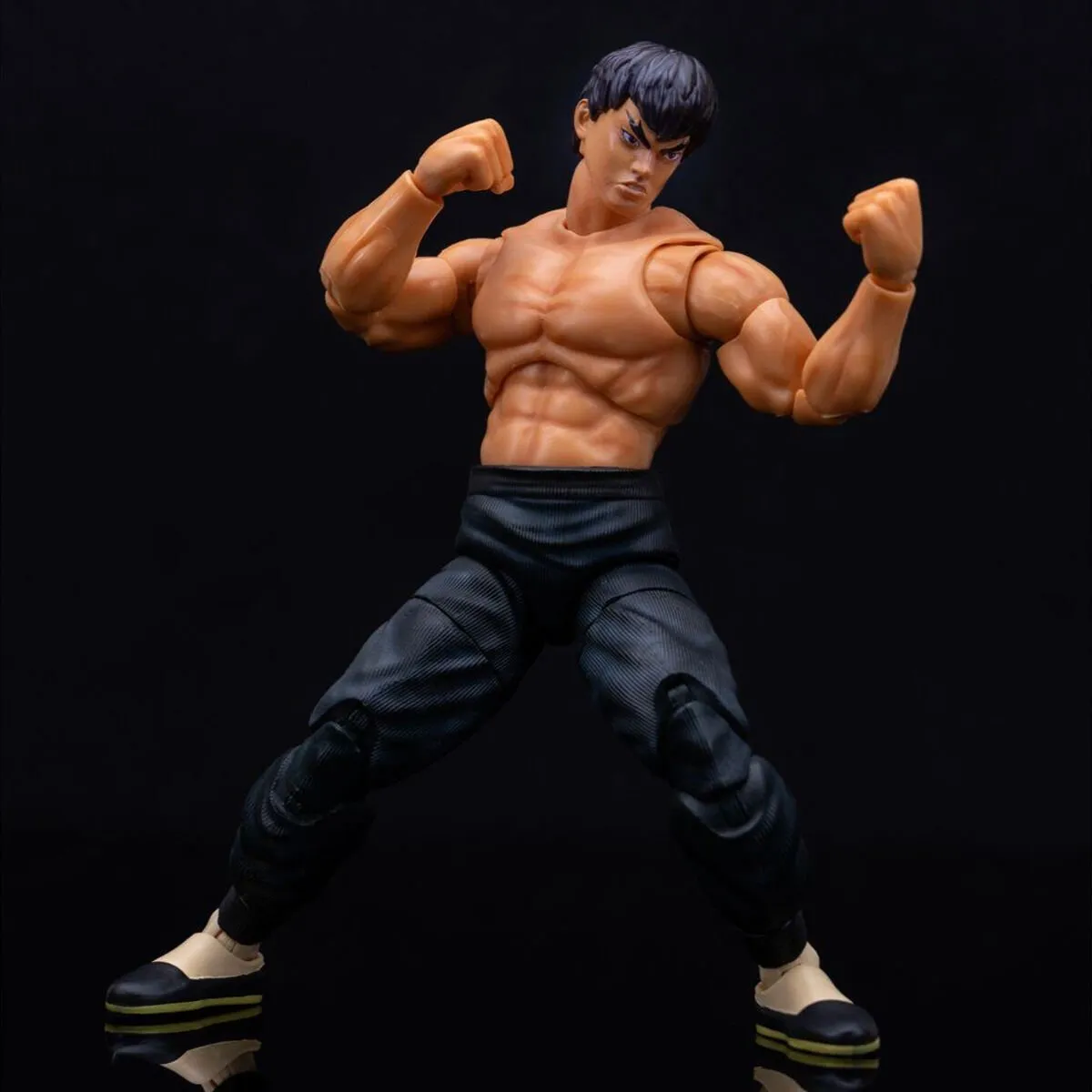 Street Fighter II Fei-Long 6 Figure Figür — görsel 4