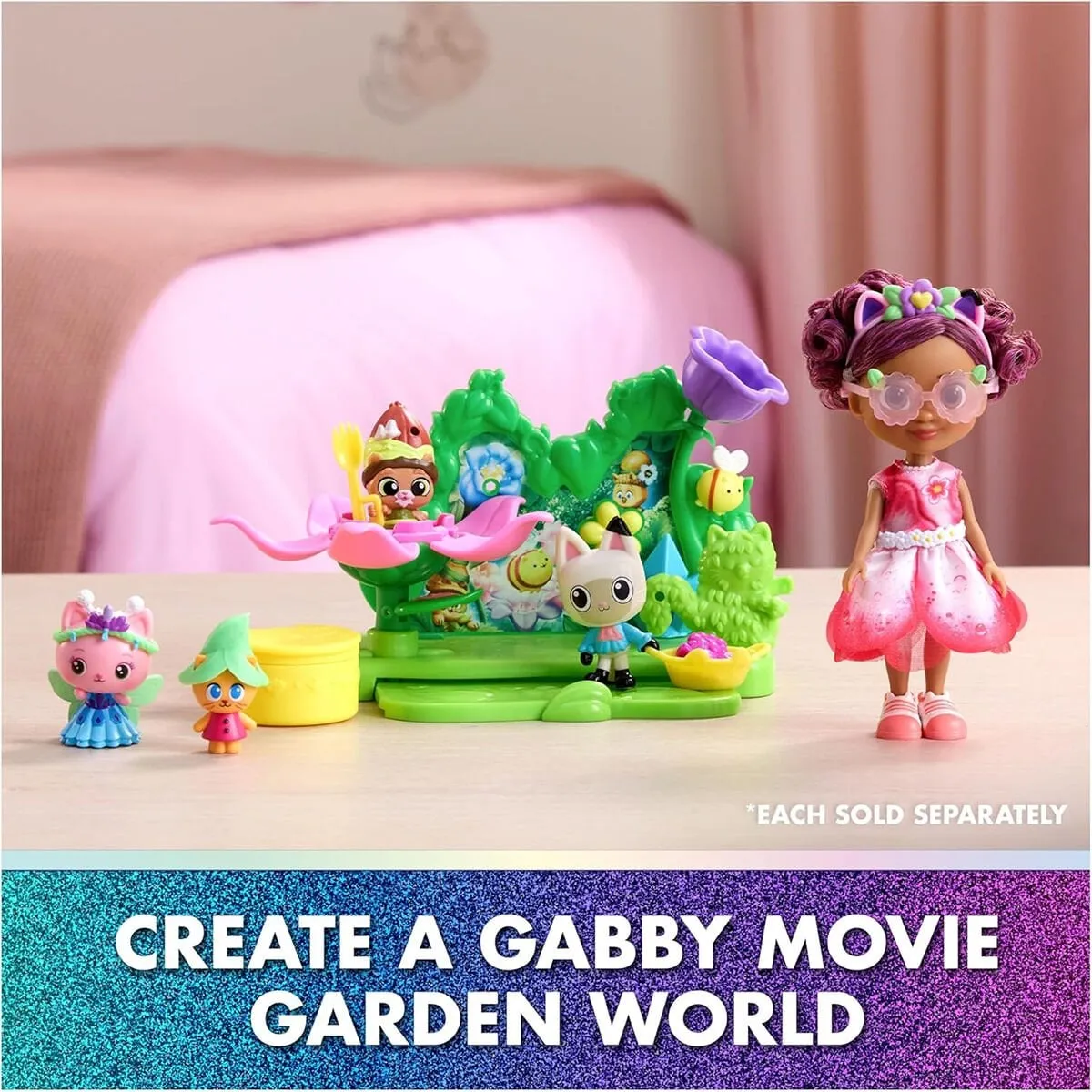 Figür Set Gabby S Dollhouse Bahçe Seti 12 Prç. — görsel 3