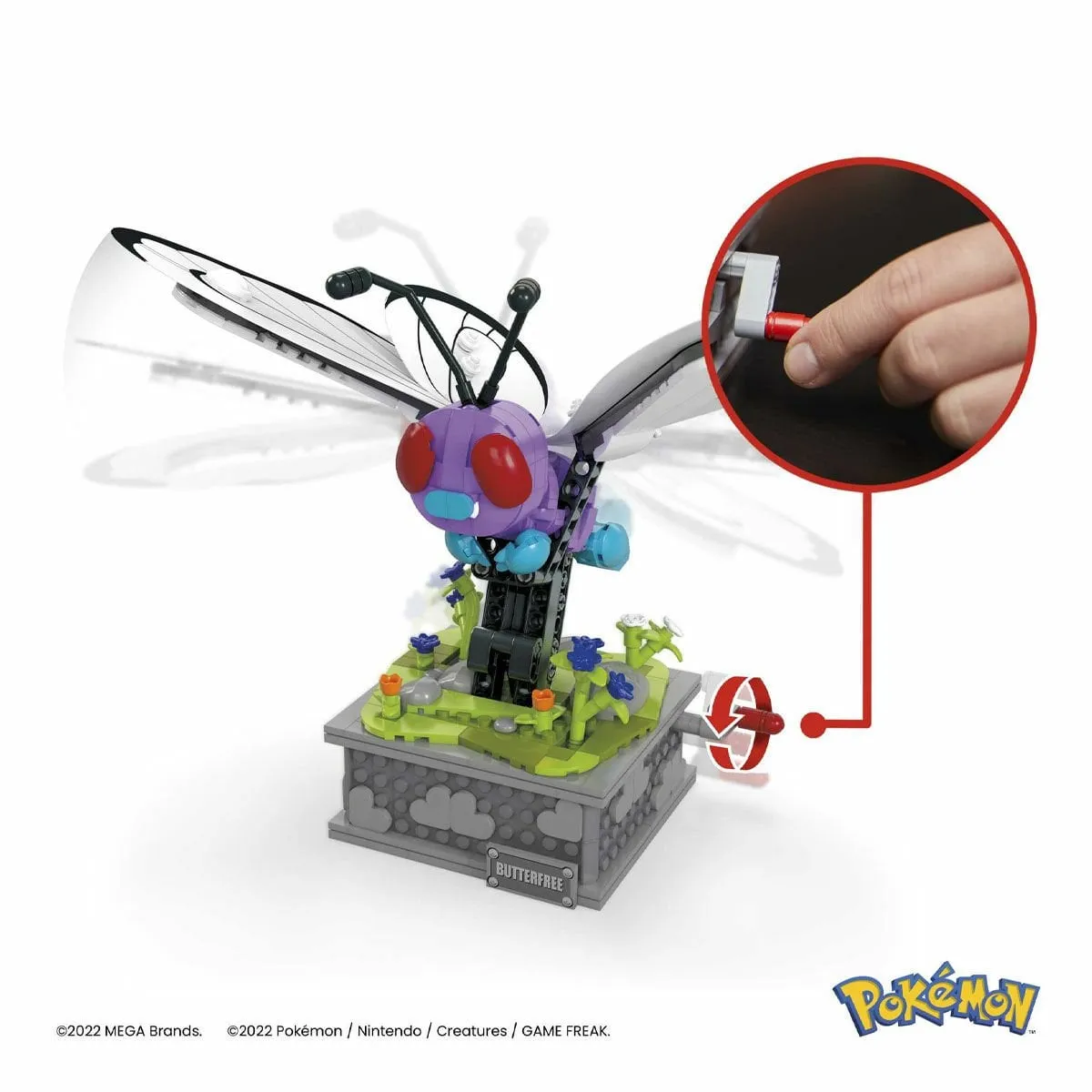 MEGA™ Pokémon™ Motion Butterfree 582 parça +12 yaş — görsel 5