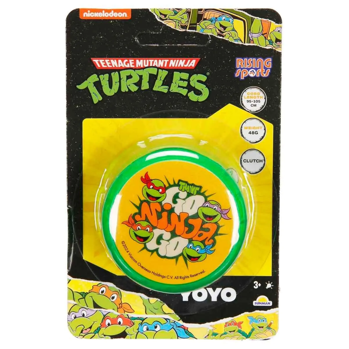 Yoy N Turtles 6CM Yşl Işıklı Krtl Nınj