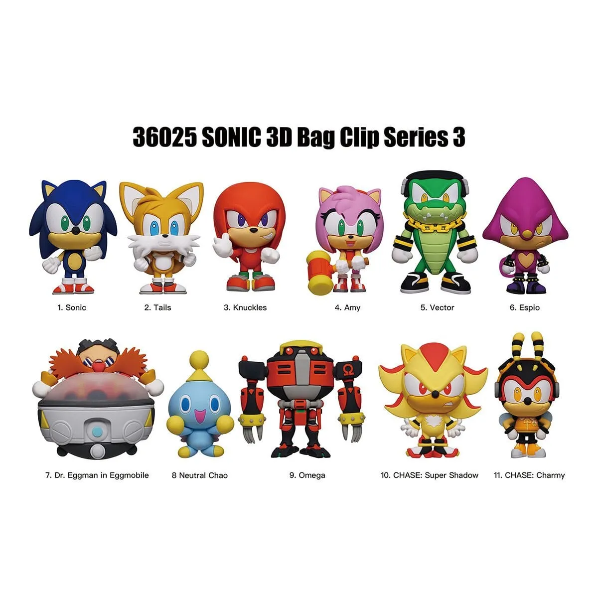 Mono 36025 Monogram Sonic Klipsli Figür Seri 3 24LÜ Display — görsel 2
