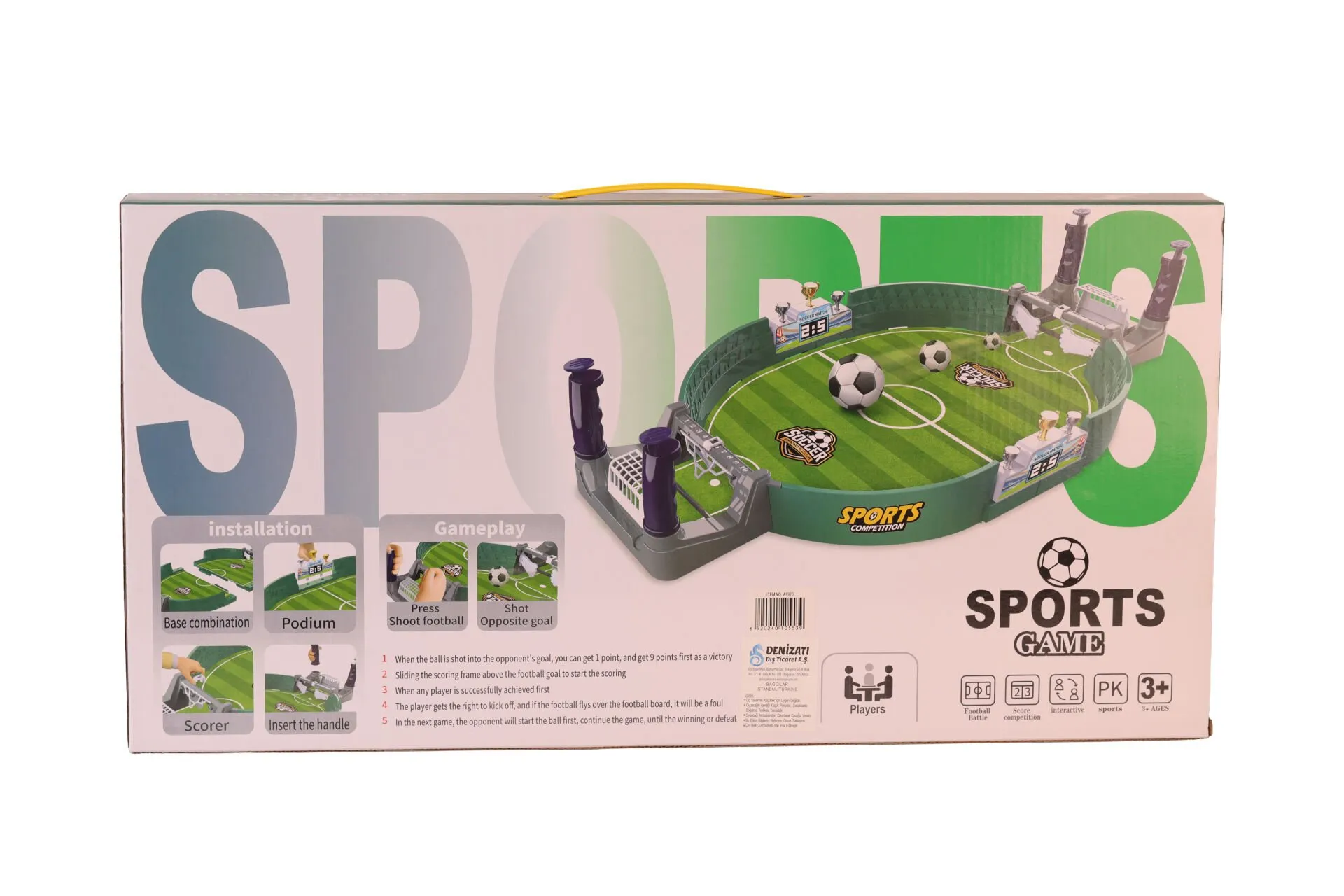 Kutulu Futbol Oyunu — görsel 2