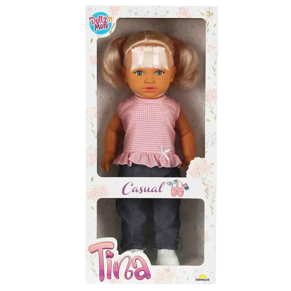 Tina Casual Oyuncak Bebek 45 Cm (Sabc-Dzm) — görsel 7