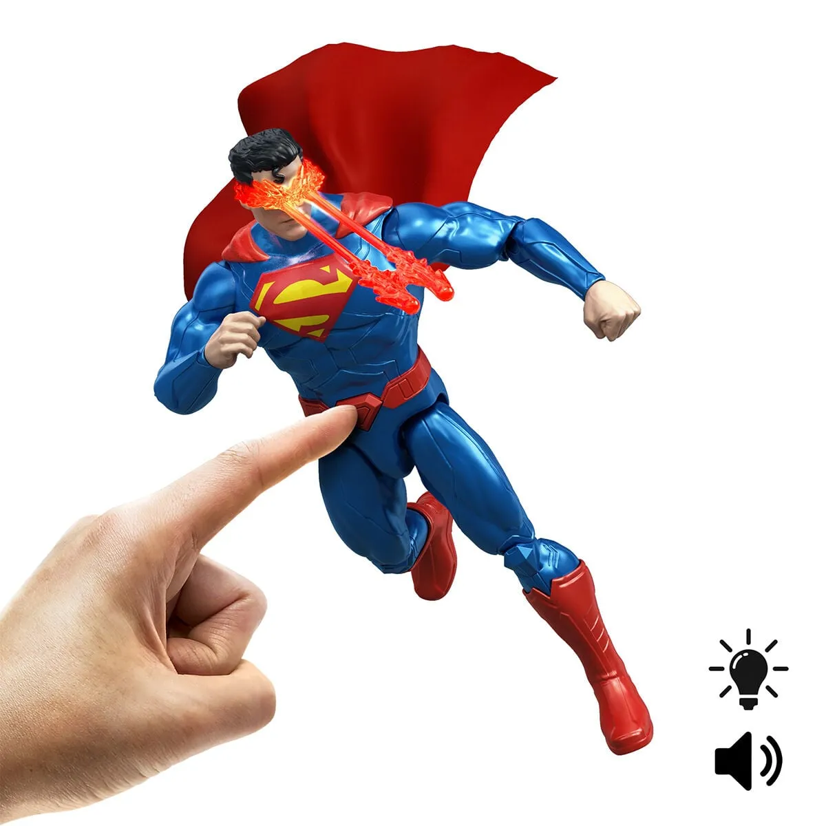 DC Superman Isı Görüşlü Aksiyon Figürü — görsel 3