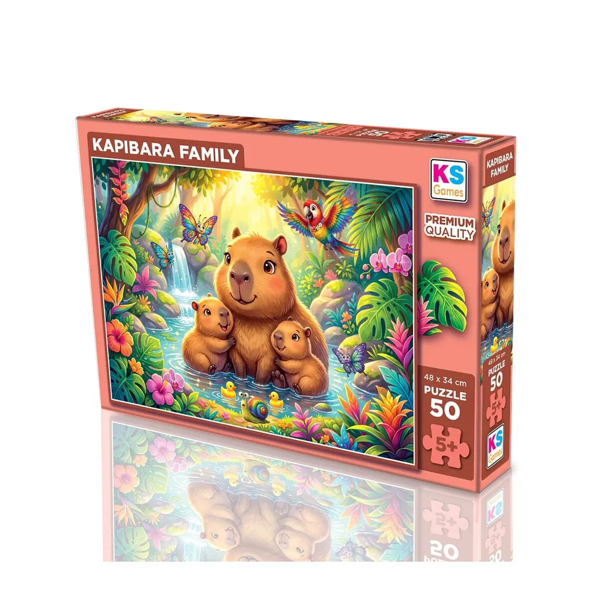 KAPİBARA FAMİLY 50 PARÇA PUZZLE