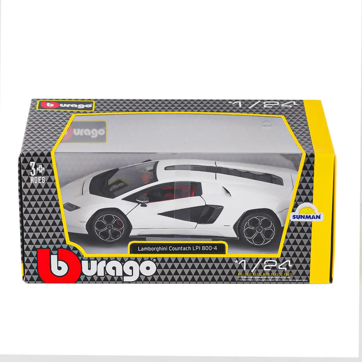 Burago Lamborghini Countach LPI 800-4 Model Araba 1:24 — görsel 2