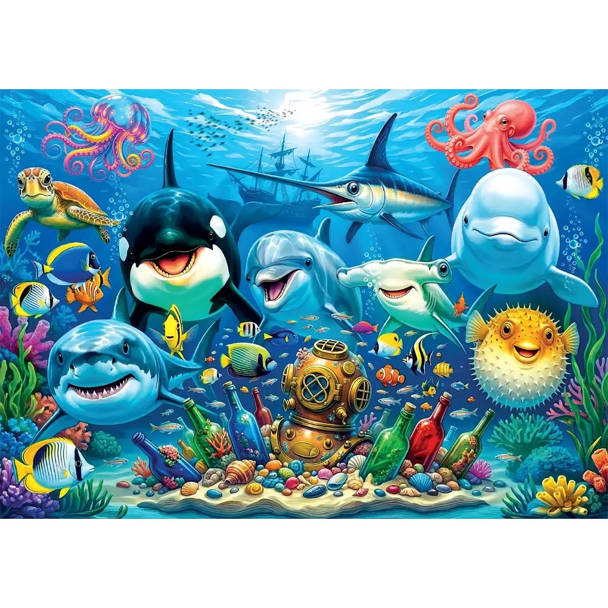 Ocean Harmony 100 Parça Puzzle — görsel 2