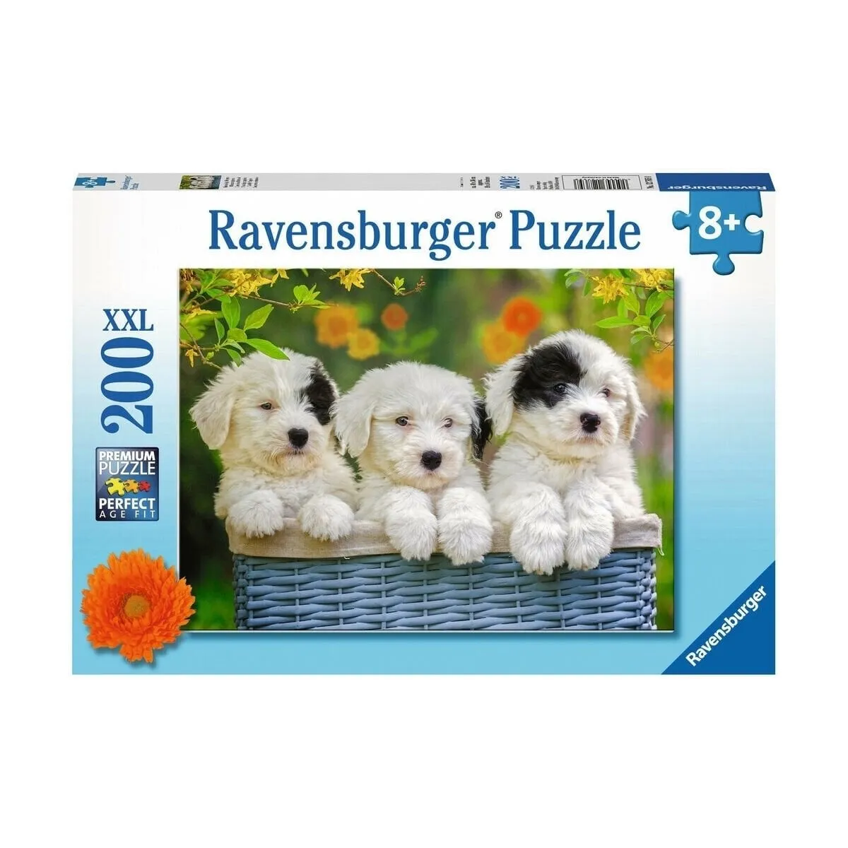 Cuddly Puppies 200 parça XXL Ravensburger Puzzle