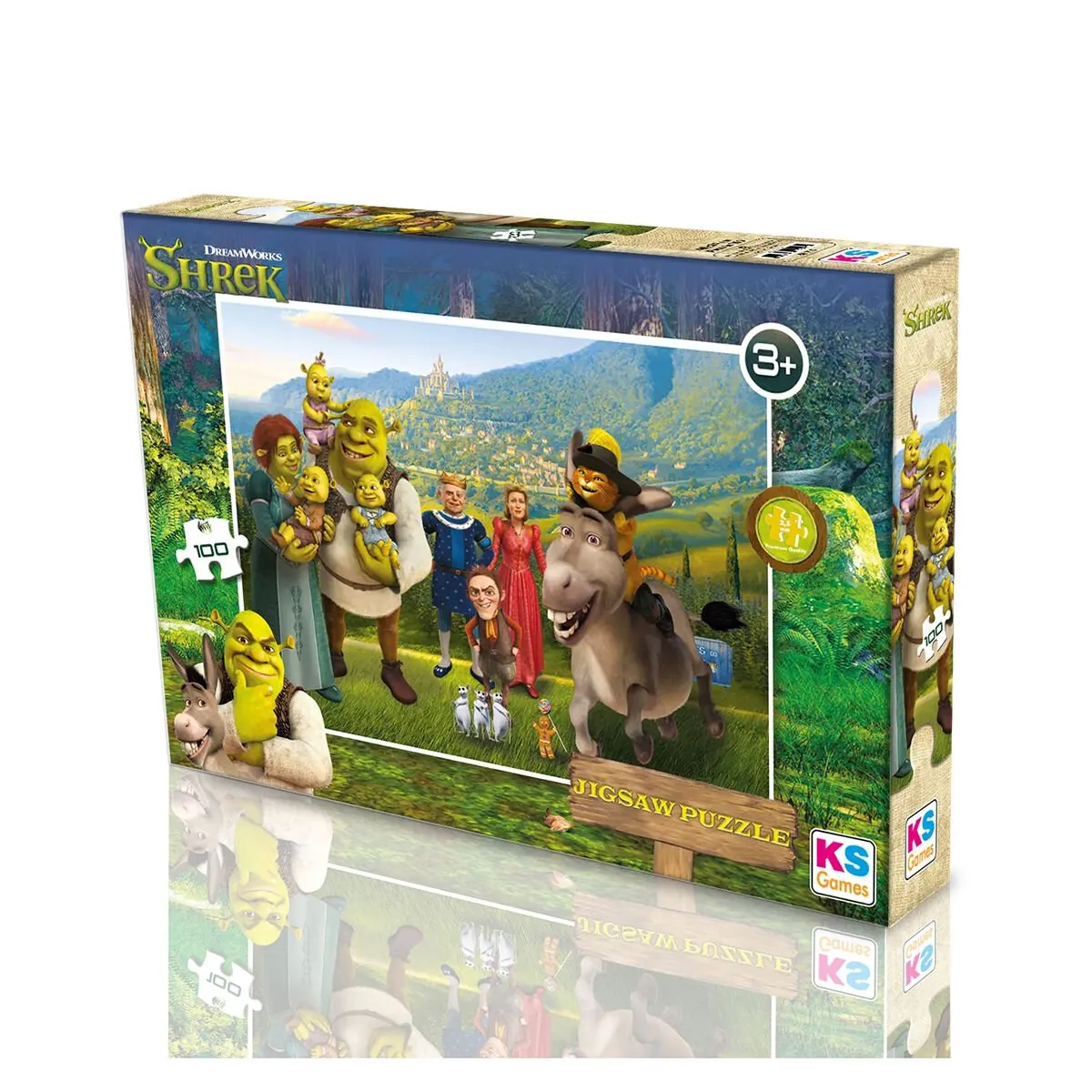 714 Shrek Puzzle 100 Prç