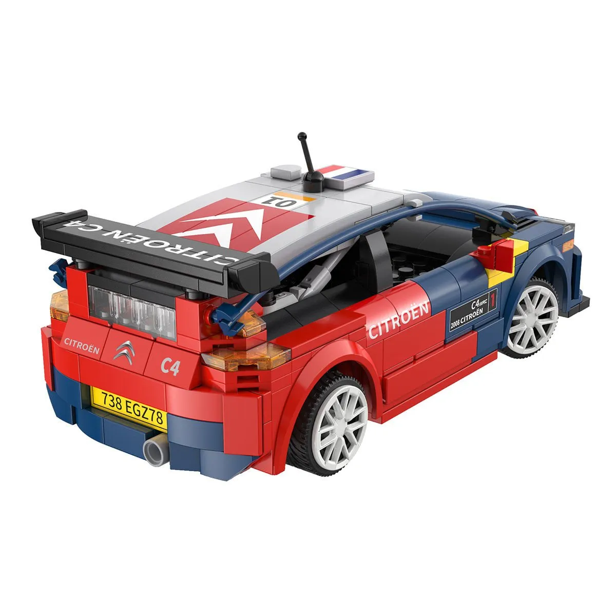 Cada Citroen C4 WRC 2008 Blok Seti 329 Parça — görsel 5
