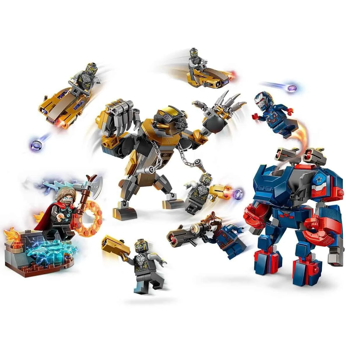 Lego Marvel Avengers: Endgame Thor, Chitauriye Karşı 373 parça +8 yaş — görsel 3