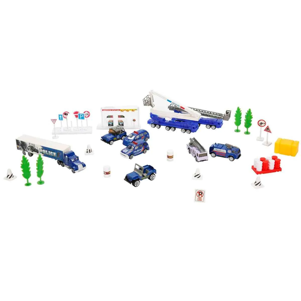 SUN-YFN-MXX-DC OYUN SET İTAFİYE POLİS HAVALİMANI 40 PRÇ BYK 3A — görsel 5