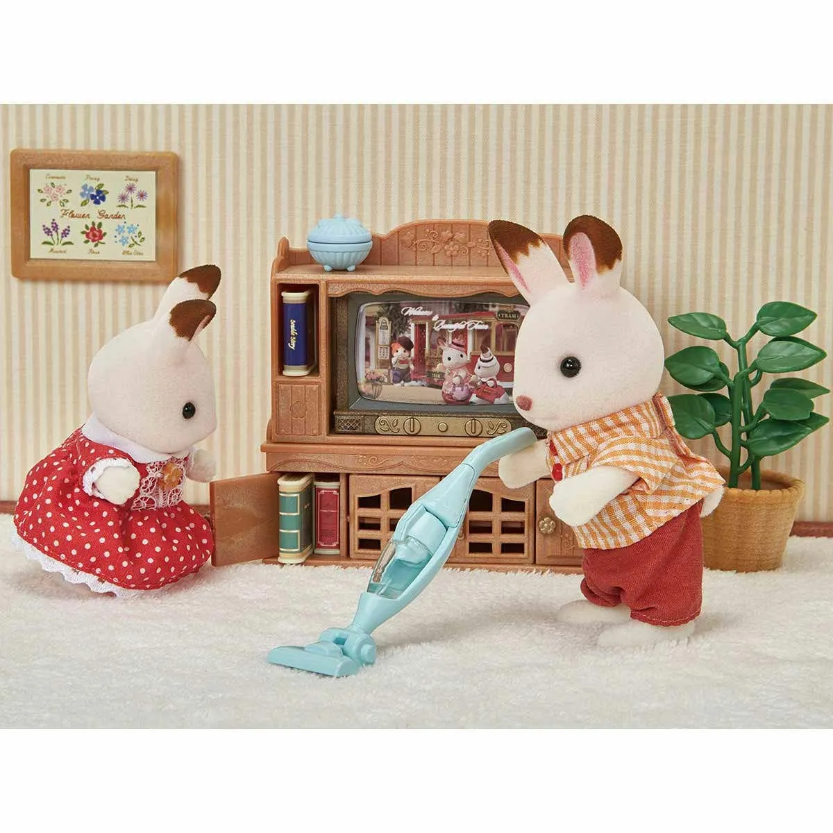 Sylvanian Families Çamaşır Makinesi ve Süpürge +3 yaş figür dahil değil — görsel 4
