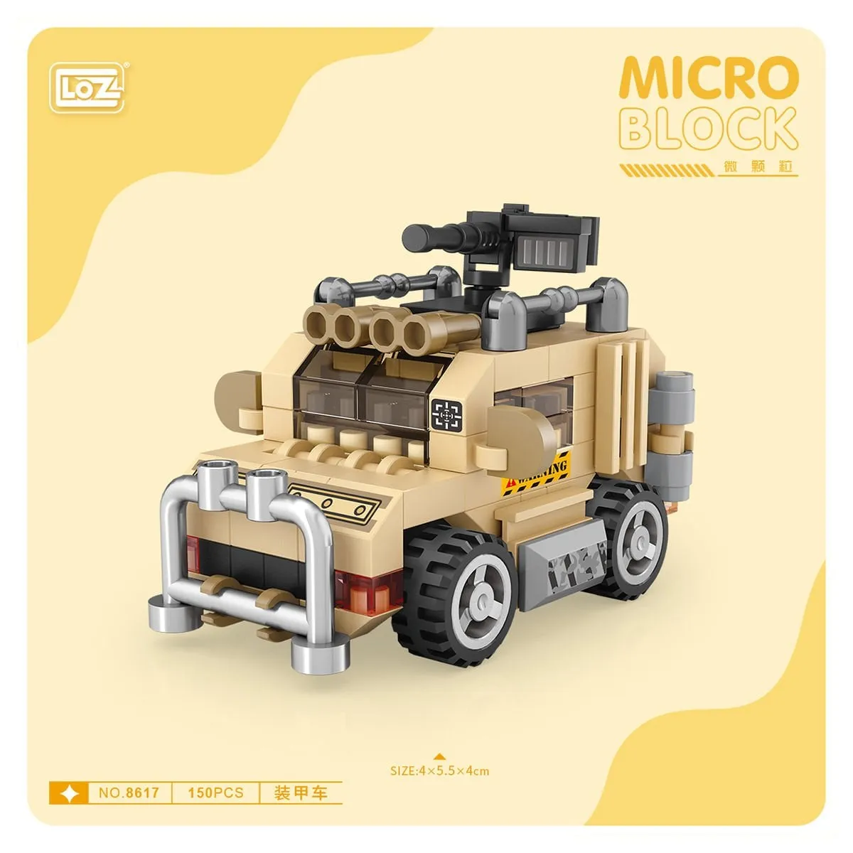 LOZ Tank Blok Seti Mini Poşet- Vagon life — görsel 3