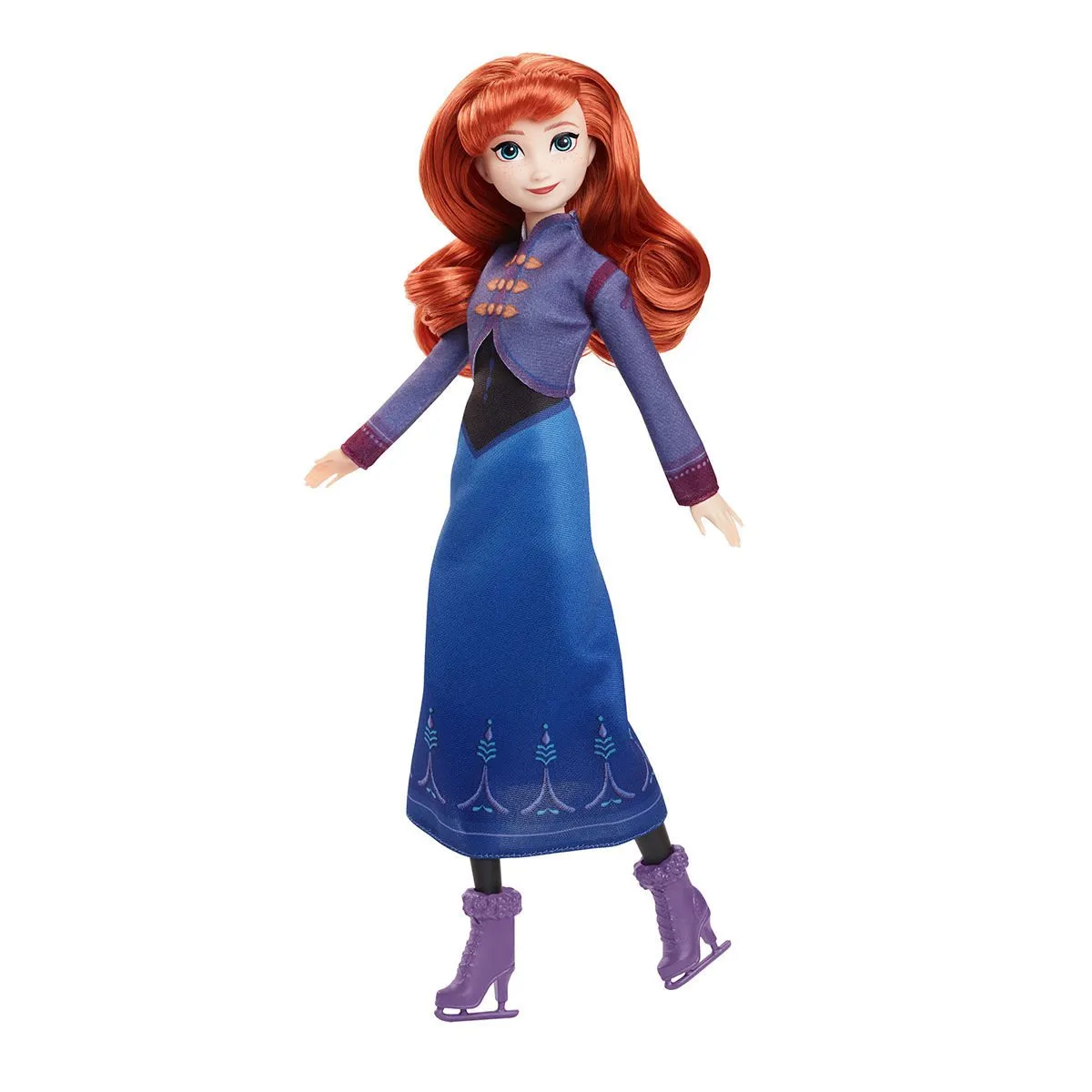 Disney Karlar Ülkesi Anna Buz Pateni Temalı Bebek — görsel 2