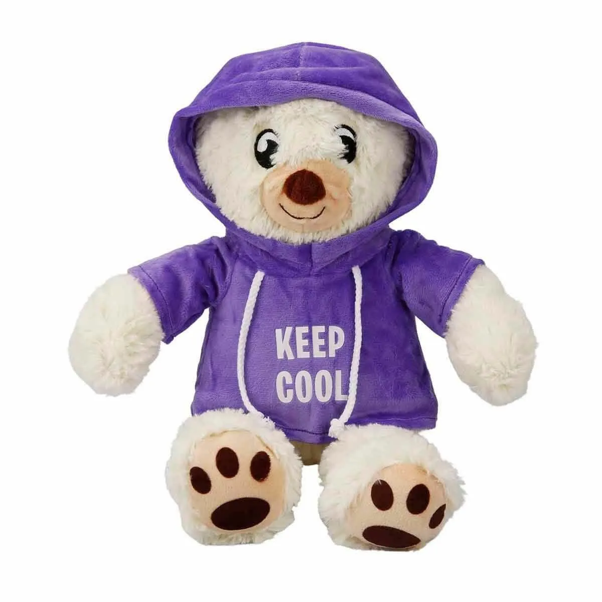 Sunman Kapüşonlu Peluş Ayı 30 cm — görsel 2