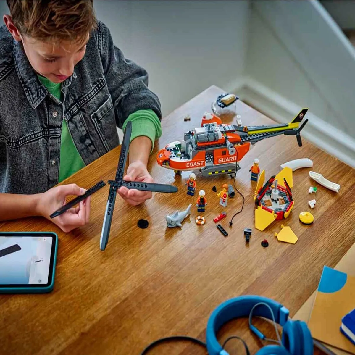 Lego City Sahil Güvenlik Helikopteri 551 parça +7 yaş — görsel 6