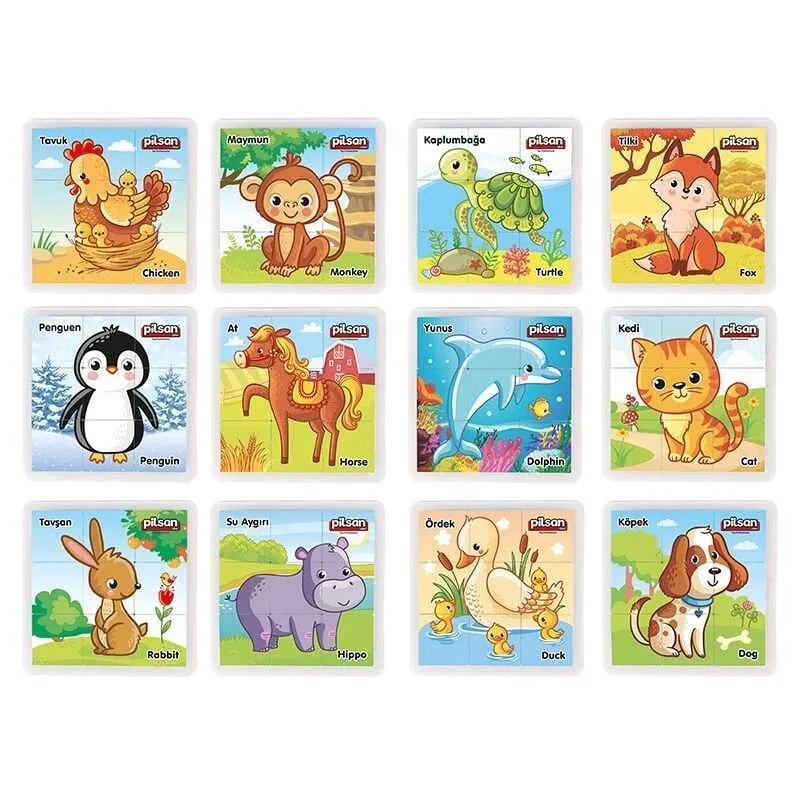 355 Anımal Serıes Puzzle Set — görsel 4