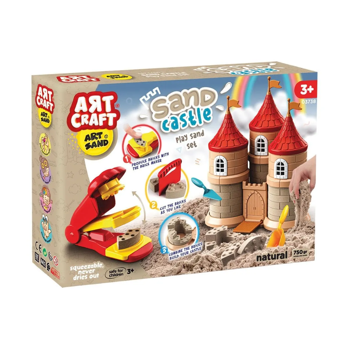 Peri Masalı Oyun Kum Set 750 Gr
