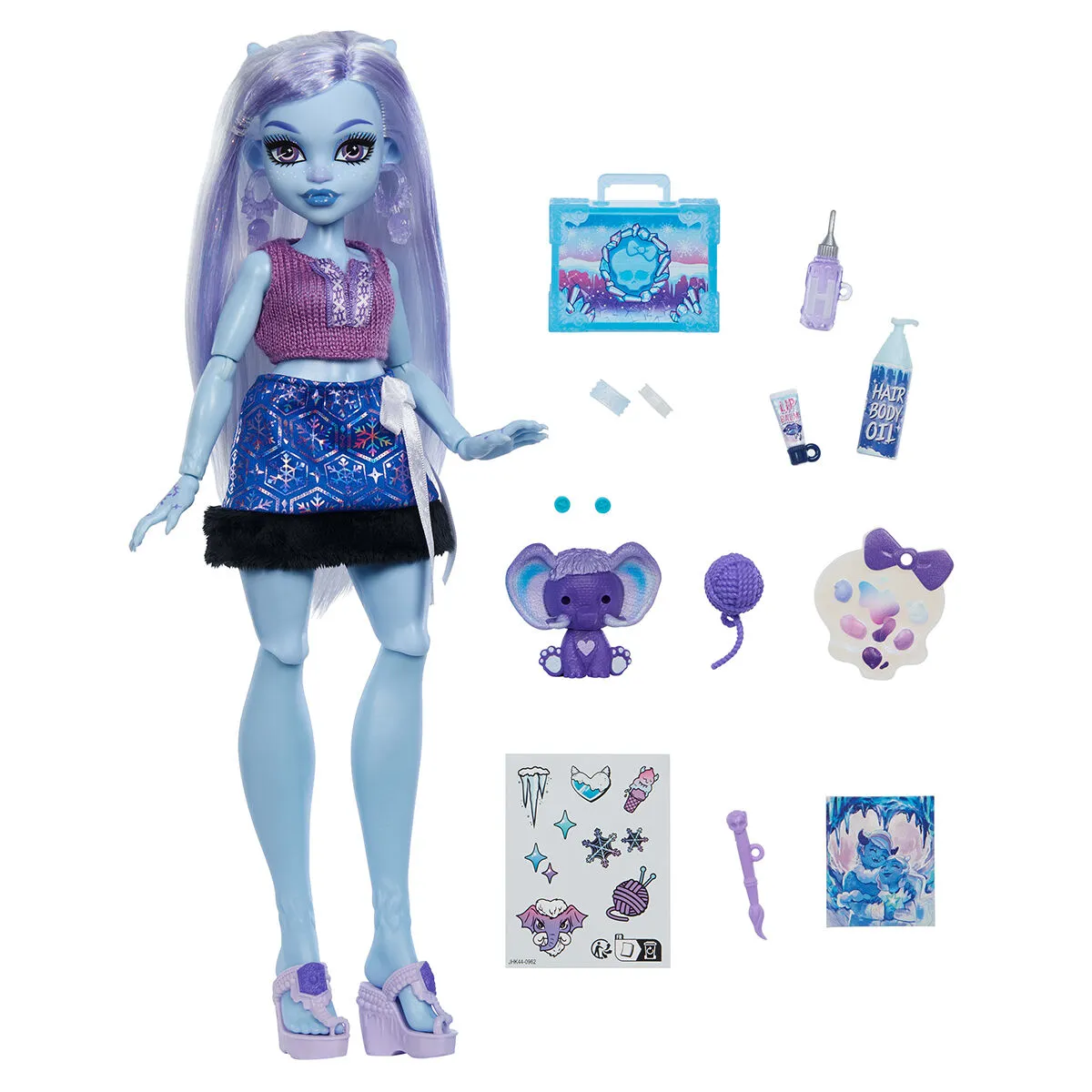 JHK44 Monster High - Abbey Bominable Self-Scare Secrets Wave — görsel 3
