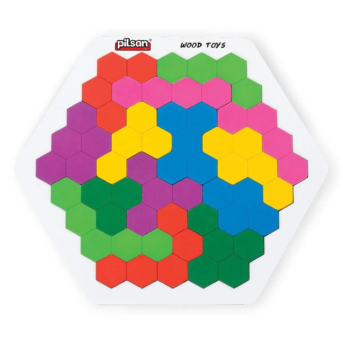016 Ahşap Petek Tangram