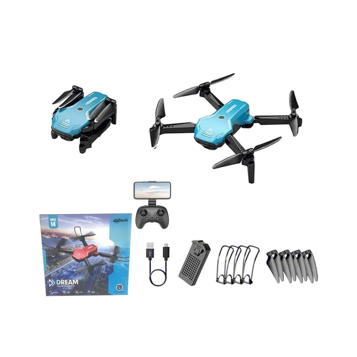 - Vardem 2.4G Wifi Kameralı Şarjlı Full Fonksiyon Drone — görsel 2