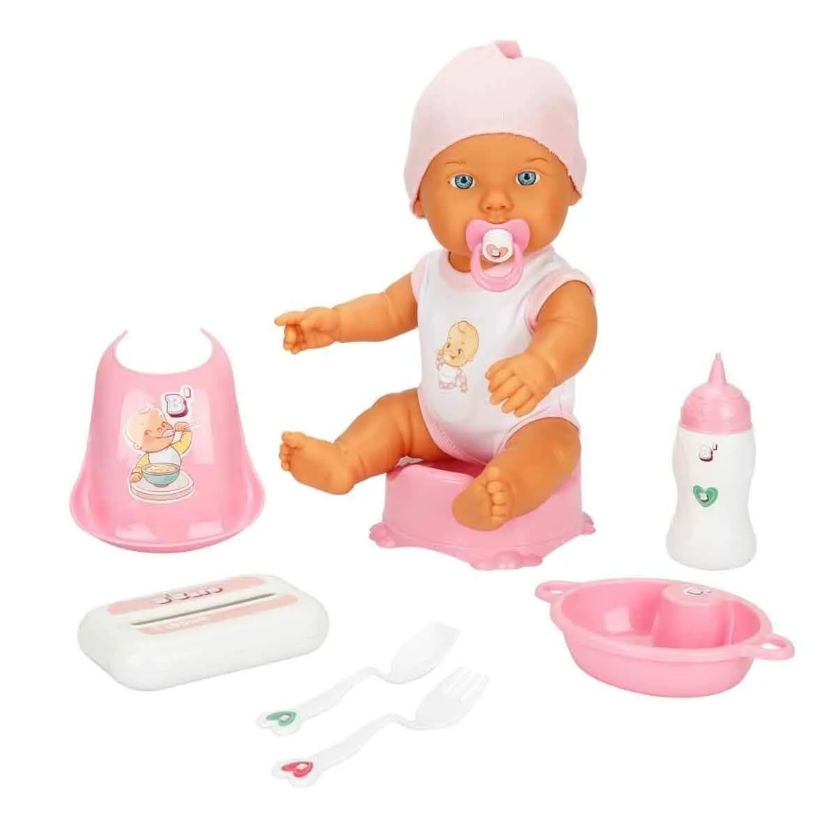 Bebelou Sesli Gülen Ağlayan Bebek 32 cm — görsel 3