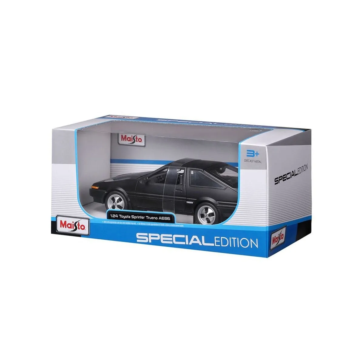Maisto 1/24 Toyota Sprinter Trueno AE86 Model Araba — görsel 5
