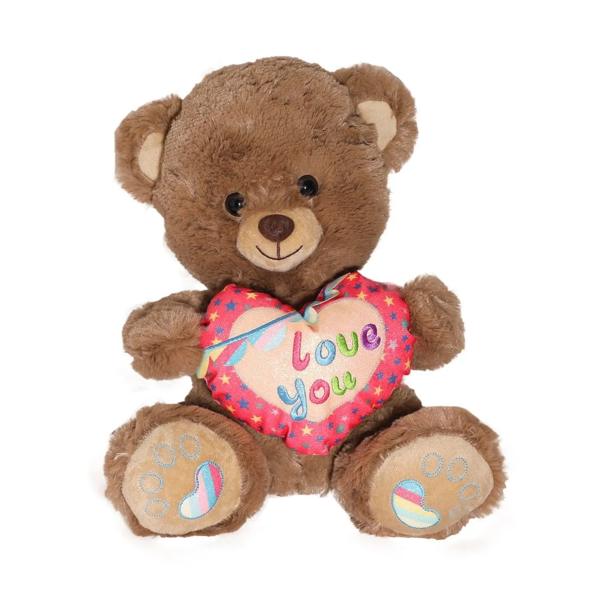 Peluş Kalpli Ayı Love You 30 cm -Vardem