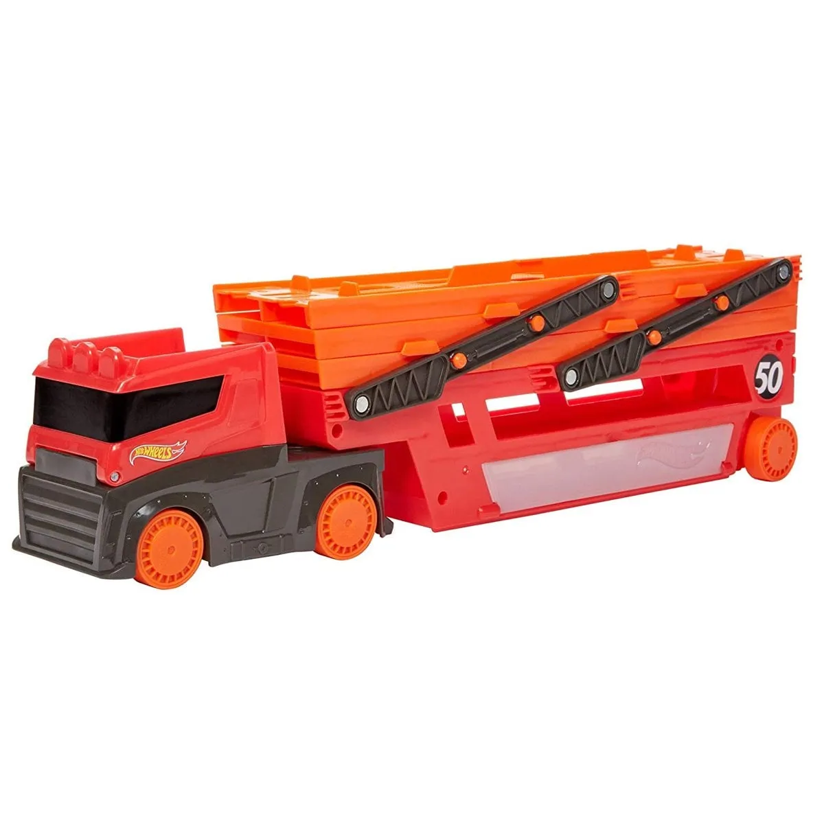 Hot Wheels Mega Tır (Kırmızı-Turuncu) — görsel 2