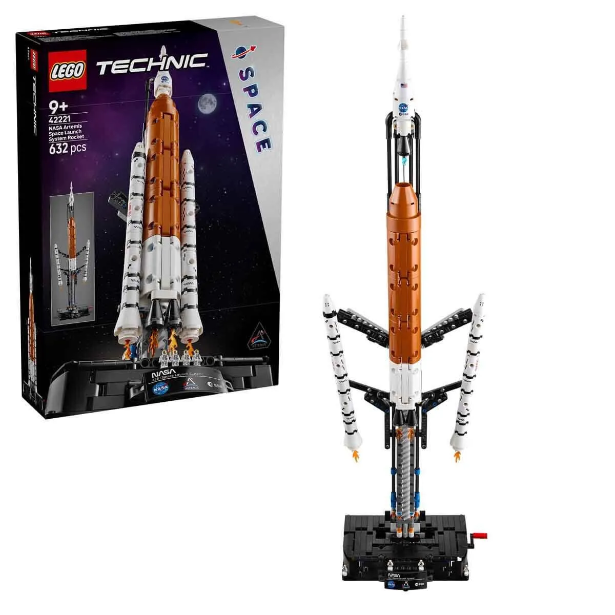 Lego Technic NASA Artemis Uzay Fırlatma Sistemi Roketi 632 parça +9 yaş