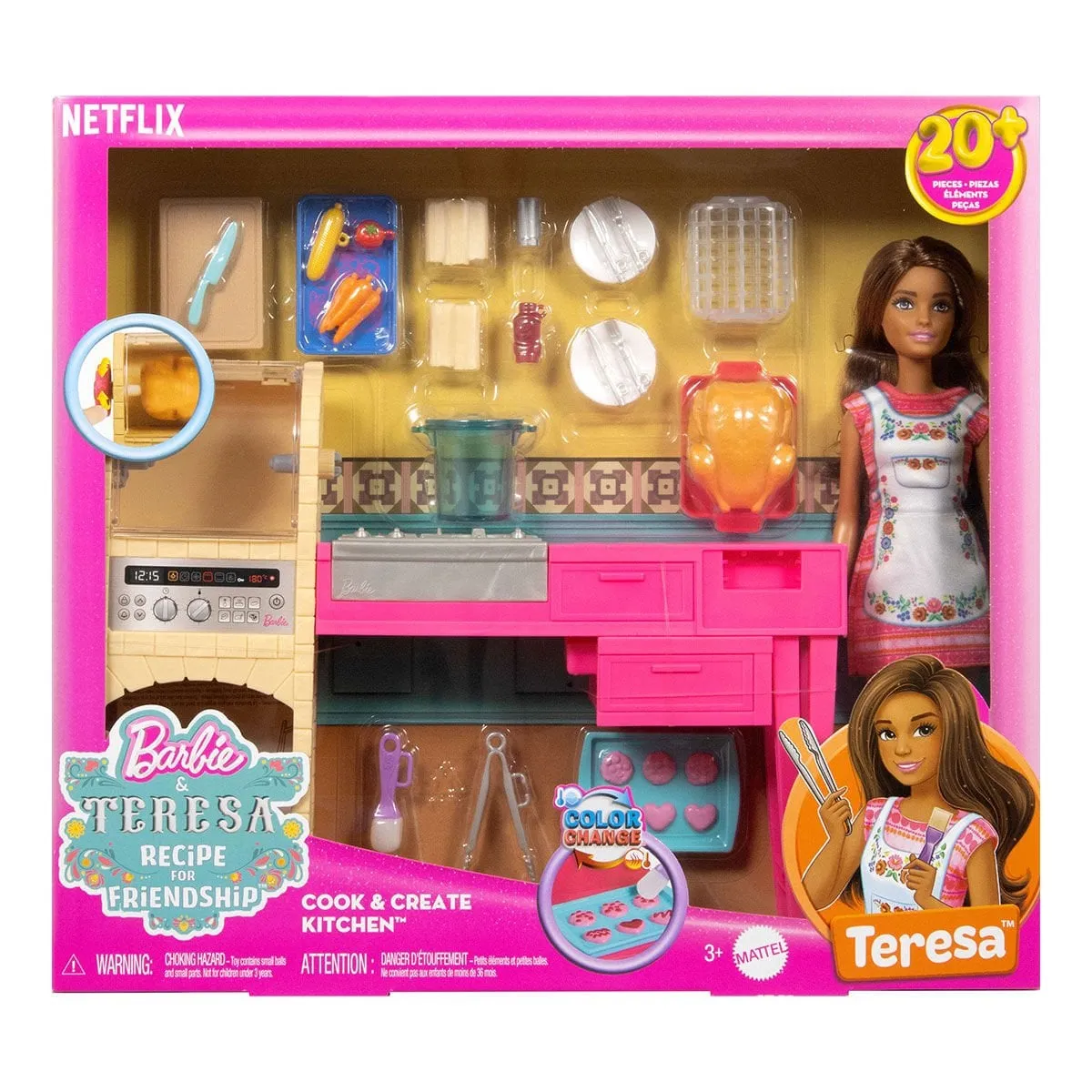 Teresa ve Mutfağı Oyun Seti - Barbie and Teresa Recipe for Friendship