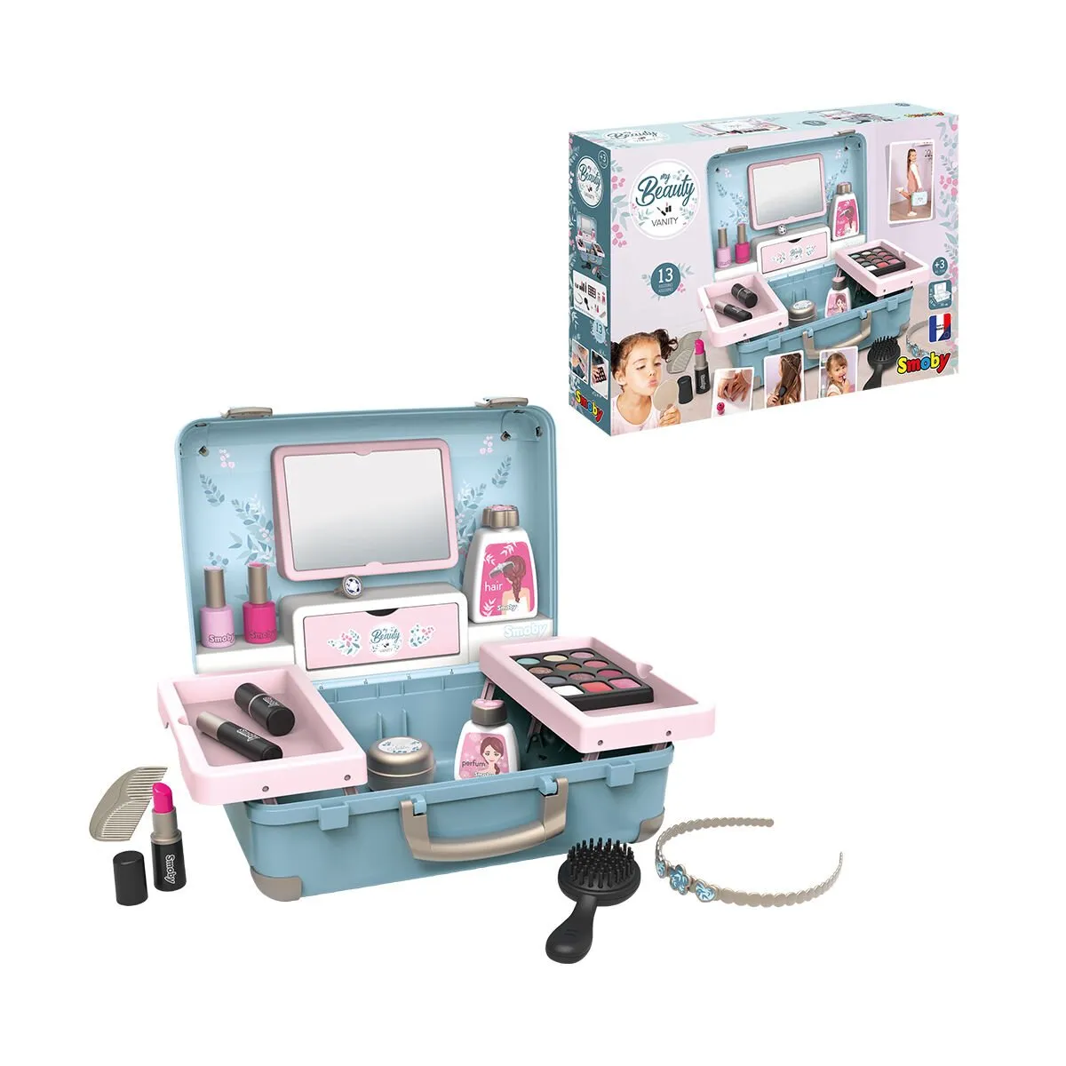 Smoby My Beauty Güzellik Kozmetik Çantası Oyun Seti +3 yaş — görsel 3