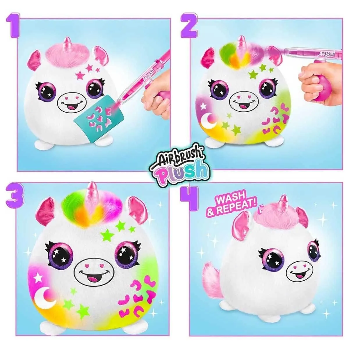 Sunman Airbrush Peluş Boyama Seti — görsel 8
