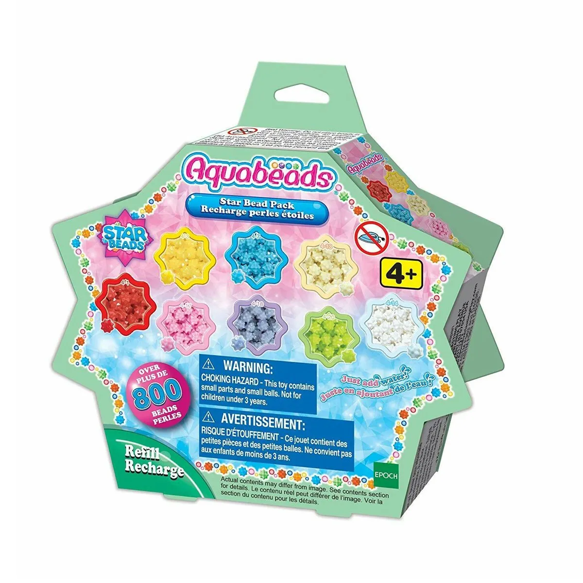 AquaBeads Star Bead Yedek Boncuk Paketi / Epoch / +4 yaş