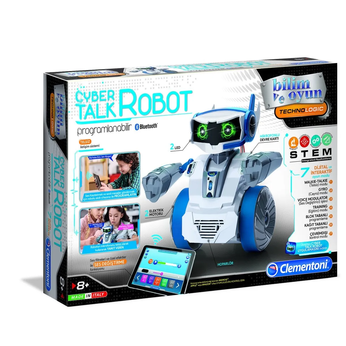 Cyber Talk Robot - Robotik Laboratuvarı +8 yaş