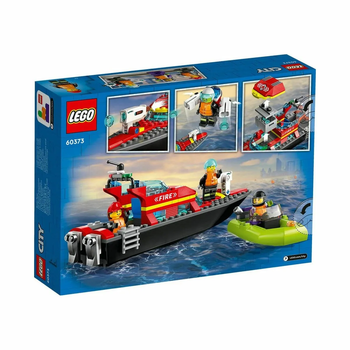 Lego City - İtfaiye Kurtarma Teknesi 144 parça +5 yaş — görsel 7