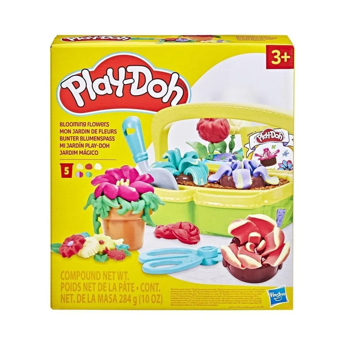 Play-Doh Renkli Çiçekler Botanik Oyun Seti +3 yaş