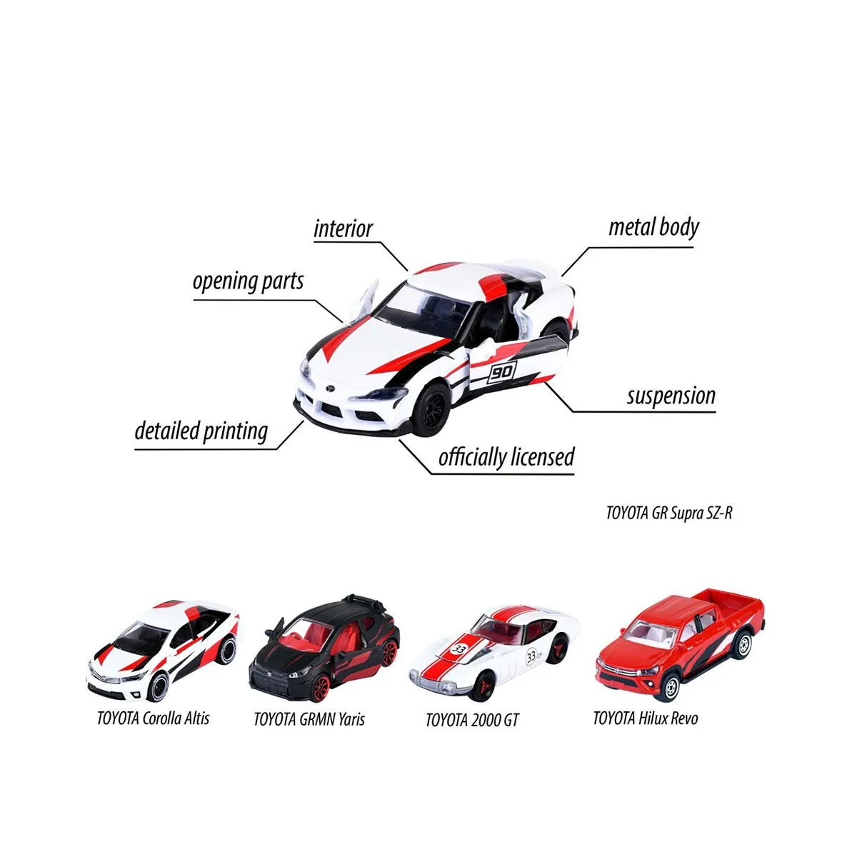 Toyota Racing 5 Pieces Giftpack — görsel 2