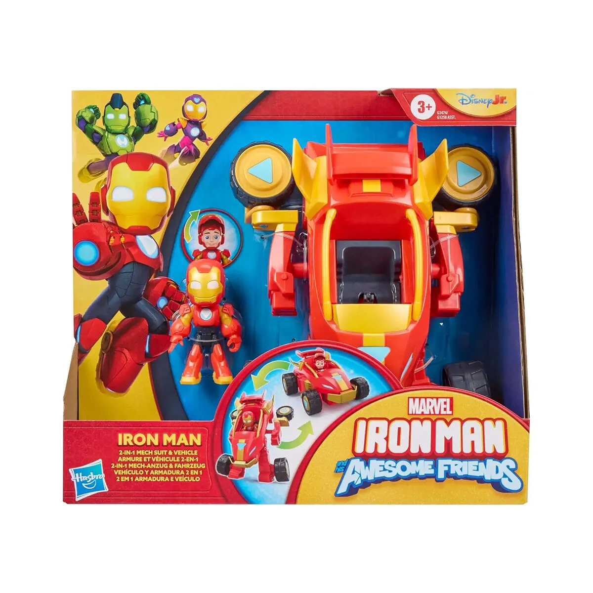 Iron Man Ve Harika Arkadaşları 2si1arada Araç Seti