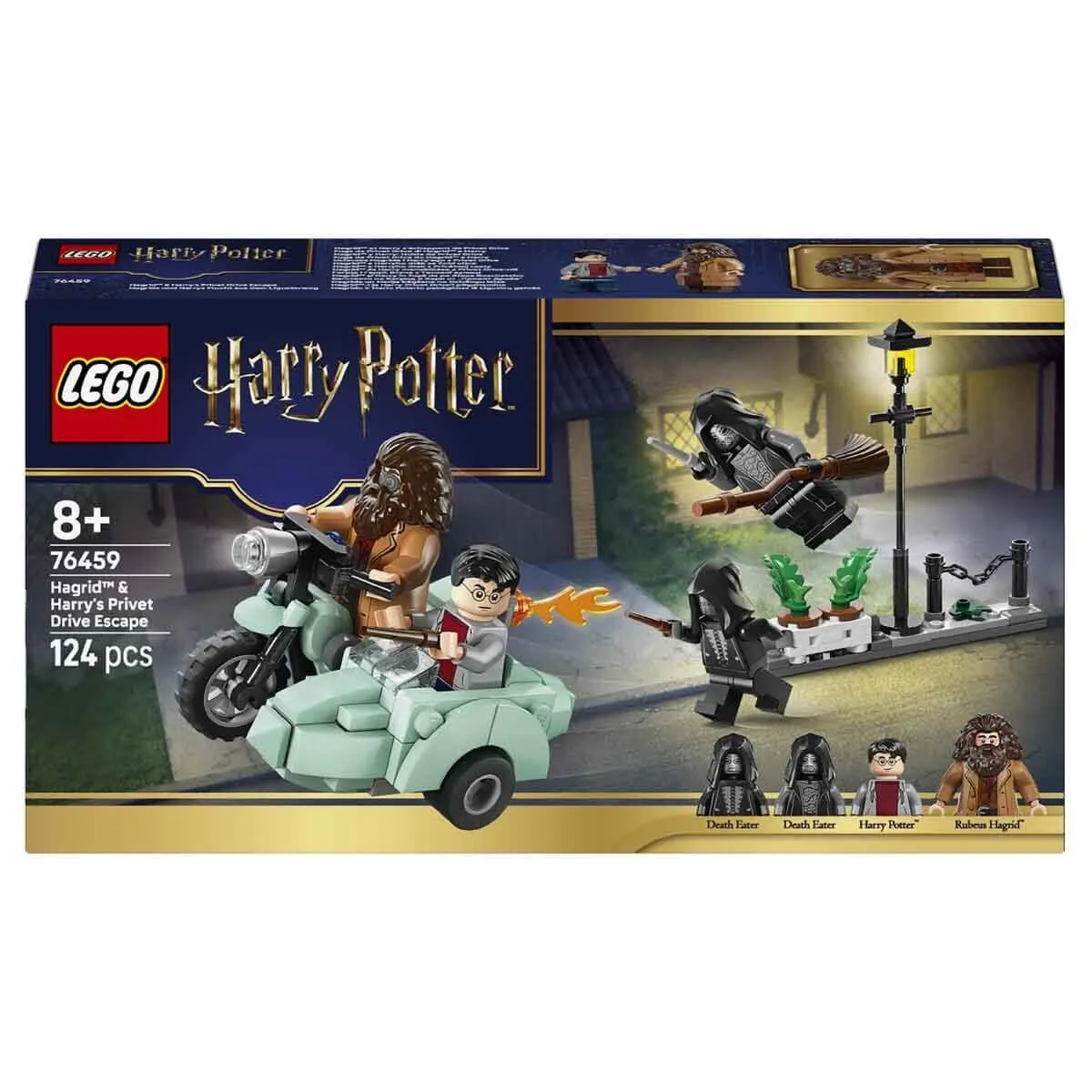 Lego Harry Potter Hagrid ve Harrynin Privet Drive Kaçışı 124 parça +8 yaş — görsel 7