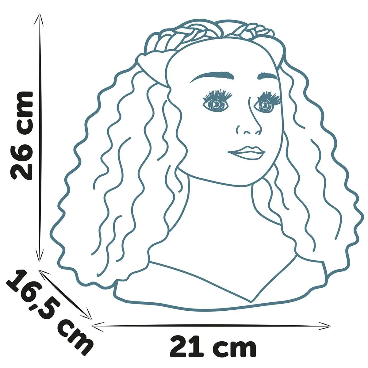 Afro Stil Bebek Başı Güzellik Seti — görsel 5